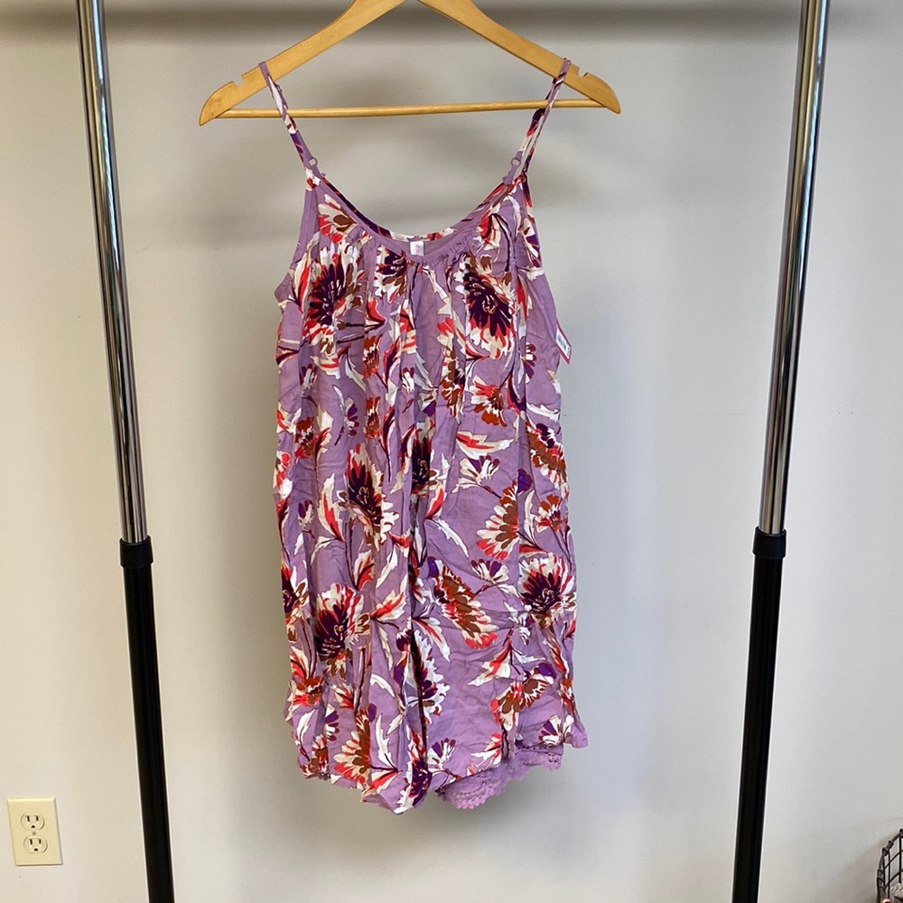 NWT Xhilaration Light Purple Floral Dress